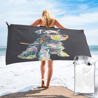 Hero Beach fürdőlepedők Otthoni Könnyű mikroszálas törölköző Gyorsan száradó hajtörölköző