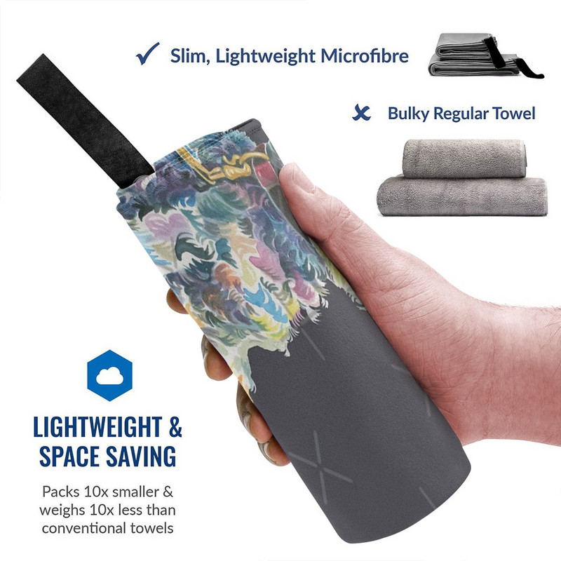 Hero Beach fürdőlepedők Otthoni Könnyű mikroszálas törölköző Gyorsan száradó hajtörölköző