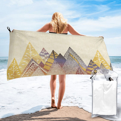 Highpoint ručnici za plažu Kupaonski ogrtači Brzo sušenje na zraku Kupaonski ručnici Veliki ručnici za brzo sušenje