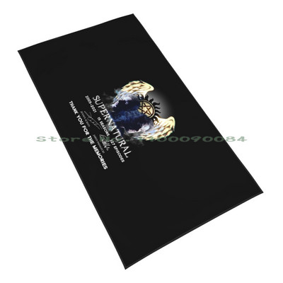 Supernatural Köszönöm az emlékeket , Supernatural Signature Art , Supernatural Winchester Quick Dry Towel Gym Sports Bath