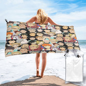 Haikyuu Ručnici za kupanje na plaži Kućni ogrtači Ručnik za muškarce Kućni ogrtač Ženski ručnici za kupanje za djecu