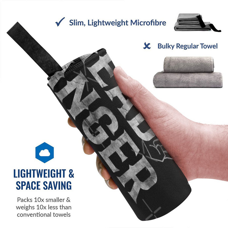 Headbanger For Metalheads Horns Up Prosoape de baie de plajă Prosop de călătorie pentru hotel Halat de baie pentru femeie Prosoape de baie mari din bumbac