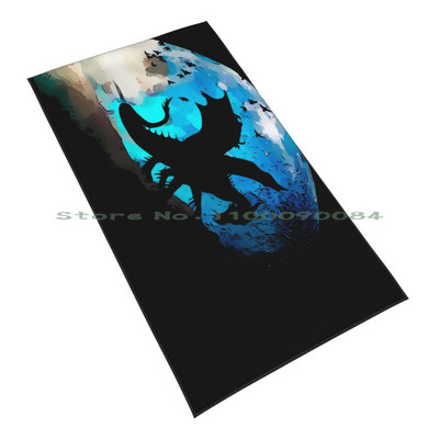 Dragon Moon Brzosušivi ručnik Teretana Sportska kupka Prijenosni Manga Anime Djevojke Slatka Ljubičasta Ruža Chibi Ružičasta Ljepota Moda Mlada Meka