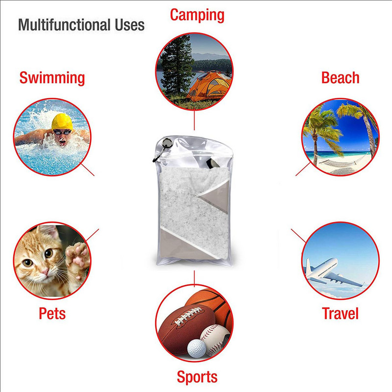 „Ampersand 2“ paplūdimio vonios rankšluosčiai greitai džiūstantys rankšluosčiai, skirti virtuvėje greitai džiūstantys plaukų rankšluosčiai