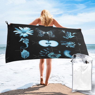 Mind a kilenc Glyphs Of Fringe 1 Strand fürdőlepedők Bandana arctörölköző fürdőszobai törölközők nagy pamut fürdőlepedők