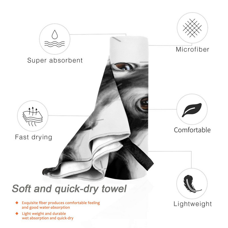 Always There Ii Prosoape de baie de plajă albe Sport volum mic Prosop de baie pentru bebeluși Prosop de păr cu uscare rapidă