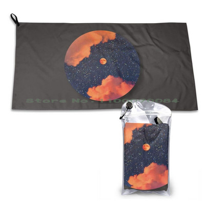 Mjesec N Oblaci Brzosušivi ručnik Teretana Sportska kupka Prijenosno ljetno cvijeće Divlje životinje Drveće Zeleni krajolik Priroda je metalna priroda