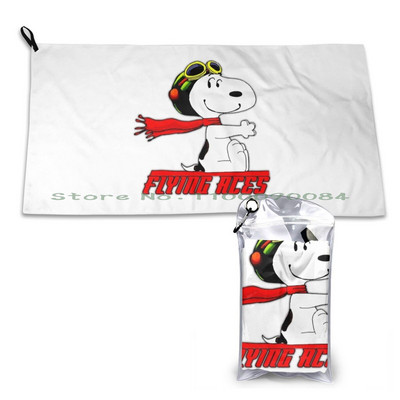 Flying Aces Quick Dry Towel Gym Sports Bath Portable Supernatural Σας ευχαριστούμε για τις αναμνήσεις Supernatural Signature Art