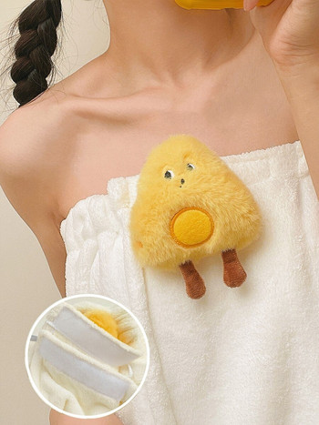 Χαριτωμένο Cartoon Γρήγορο Στέγνωμα Πετσέτα μπάνιου Wearable Elastic Velcro SPA Σαλόνι Μπουρνούζι Νερό Απορροφητικό Γυναικείο Πετσέτα μαλλιών περιτυλίγματος σώματος