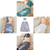 Nova muška folija za tuširanje od mikrovlakana nosivi ručnik za kupanje s džepnim koraljnim baršunastim podesivim pokrivačem za plivanje, koji se brzo suši, kućni ogrtač