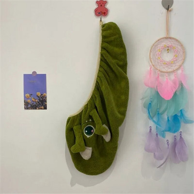 Halate de baie drăguțe Kawaii purtabile din lână coral pentru femei Prosoape de baie moi din microfibră Textile de casă absorbante Prosoape de baie pentru saună