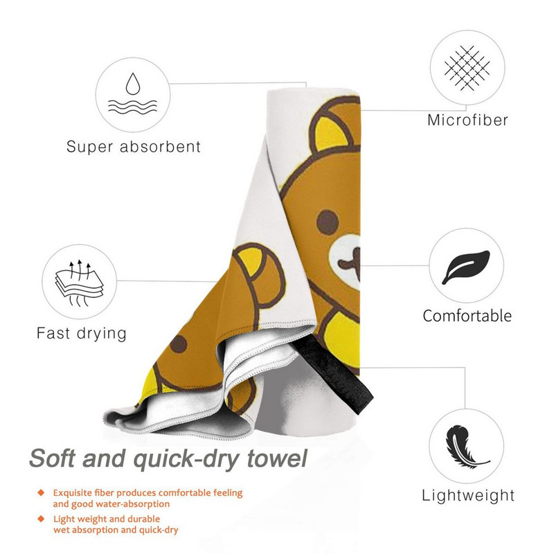 Rilakkuma Prosop cu uscare rapidă Sală de sport Baie sportivă Portabil Metal Gear Solid Mgs Alert Logo joc video Font citat Metalgear Fox Hound