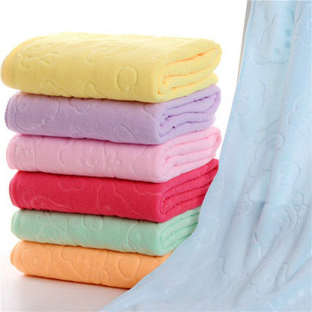 Плажна кърпа за баня от микрофибър 140x70 см. Плажна кърпа за баня Измиване на чиста кърпа Плажна бързосъхнеща кърпа за баня Домашен текстил Хавлиена кърпа за ръце