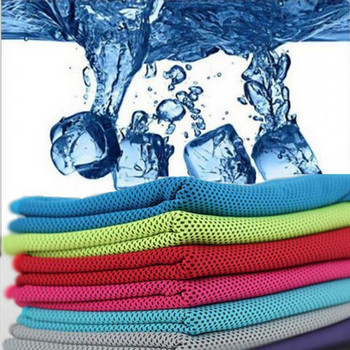 Охлаждаща кърпа Лека незабавно охлаждаща памучна кърпа за спорт на открито за охлаждане за колоездене