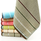 34*34cm bumbac solid pătrat în dungi pentru copii prosoape textile pentru casă prosoape moale absorbante prosop de mână pentru baie pentru față 6 buc/lot