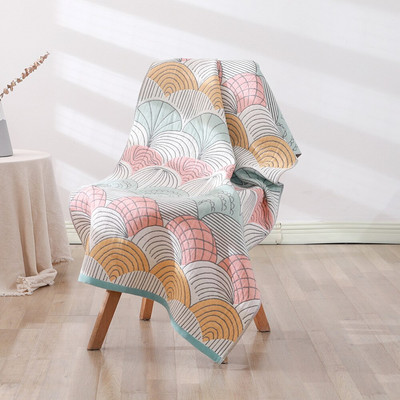 Halat de baie din tifon din bumbac pur cu patru straturi Prosop moale de duș pentru adulți Prosoape lave și saună Textile de casă pentru baie