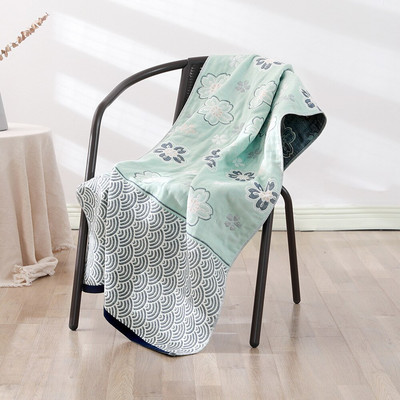 Halat de baie din tifon din bumbac pur cu patru straturi Prosop moale de duș pentru adulți Prosoape lave și saună Textile de casă pentru baie