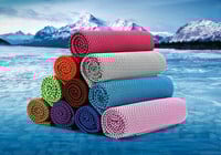 2 vnt. Mikropluošto sportiniai rankšluosčiai greitai vėstantys lediniai rankšluosčiai greitai džiūstantys paplūdimio rankšluosčiai vasarą ištvermingi greito atšalimo rankšluosčiai kūno rengybos jogai