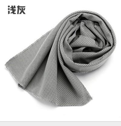 2 vnt. Mikropluošto sportiniai rankšluosčiai greitai vėstantys lediniai rankšluosčiai greitai džiūstantys paplūdimio rankšluosčiai vasarą ištvermingi greito atšalimo rankšluosčiai kūno rengybos jogai