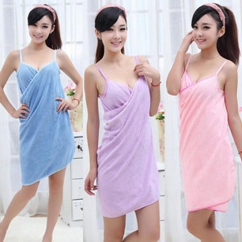 Νέες πετσέτες μπάνιου Fashion Lady Wearable Fast Drying Magic Bath Towel Beach Πετσέτα σπα Μπουρνούζι Φούστα μπάνιου Toalhas De Banho