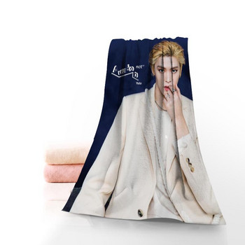 Awaken Nct Towel Printed Cotton Πετσέτες Προσώπου/Μπάνιου Ύφασμα Μικροϊνών για Παιδιά Ανδρικά Γυναικεία Πετσέτες μπάνιου 70X140cm