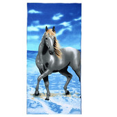 Prosop de plajă pentru bărbați mari, microfibră, cal-tigru, imprimat cu animale, prosoape de duș pentru înot, baie, 70*150cm toalla playa Comerț cu ridicata