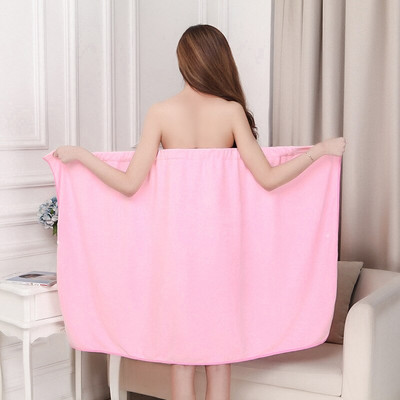 Madingi moteriški mergaičių dėvimi rankšluosčiai, mikropluošto, greitai džiūstantys paplūdimio rankšluosčiai apvyniojami vonios sijonai moterims SPA chalatai maudymosi suknelė