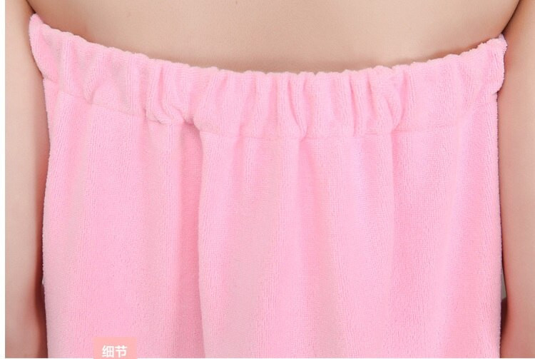 Madingi moteriški mergaičių dėvimi rankšluosčiai, mikropluošto, greitai džiūstantys paplūdimio rankšluosčiai apvyniojami vonios sijonai moterims SPA chalatai maudymosi suknelė