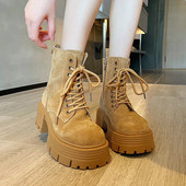 Cizme casual dama cu toc patrat