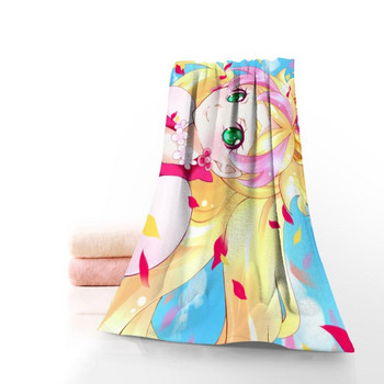 Cure Flora Towel Printed Βαμβακερές Πετσέτες Προσώπου/Μπάνιου Ύφασμα Μικροϊνών για Παιδιά Ανδρικές Γυναικείες Πετσέτες μπάνιου 70X140cm