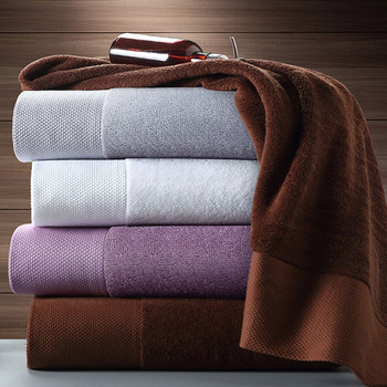 Комплект хавлиени кърпи от 100% памук Платинен сатен Хавлиени кърпи за възрастни за дома Ежедневно 80*160 Удебелена хавлиена кърпа за лице за баня Кърпа за баня
