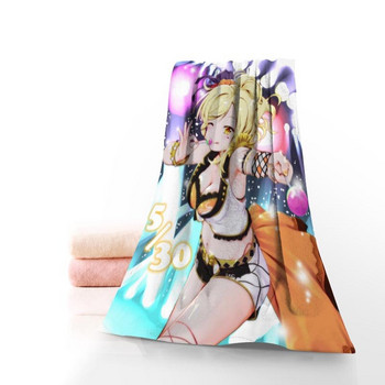 Miyashita Ai Towel Printed Βαμβακερές Πετσέτες Προσώπου/Μπάνιου Ύφασμα Microfiber για Παιδιά Ανδρικές Γυναικείες Πετσέτες μπάνιου 70X140cm