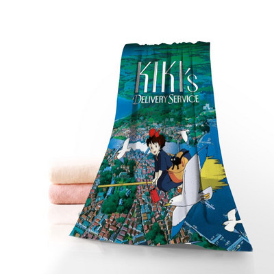 βιβλίο υπηρεσίας παράδοσης kiki`s Towel Printed Cotton Πετσέτες Προσώπου/Μπάνιου Ύφασμα Μικροϊνών για Παιδιά Ανδρικά Γυναικεία Πετσέτες μπάνιου 70X140cm