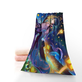Genshin Impact Xiao Towel Printed Cotton Πετσέτες Προσώπου/Μπάνιου Ύφασμα Μικροϊνών για Παιδιά Ανδρικές Γυναικείες Πετσέτες μπάνιου 70X140cm
