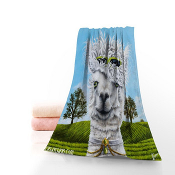 Πετσέτα Alpaca Βαμβακερή Πετσέτες Προσώπου/Μπάνιου Ύφασμα Μικροϊνών για Παιδιά Ανδρικές Γυναικείες Πετσέτες μπάνιου 70X140cm