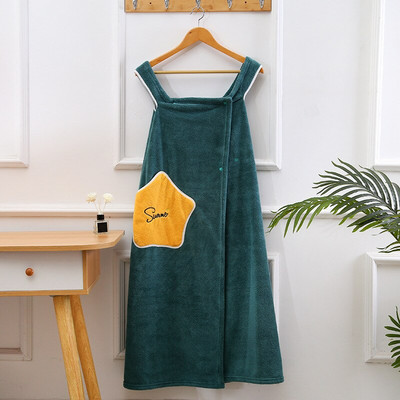 Vasarinis dėvimas vonios rankšluostis Itin plono pluošto rankšluosčiai Minkštas sugeriantis prašmatnus rankšluostis rudeniniam viešbučiui Namai Vonios dovanos Moteriškas chalatas