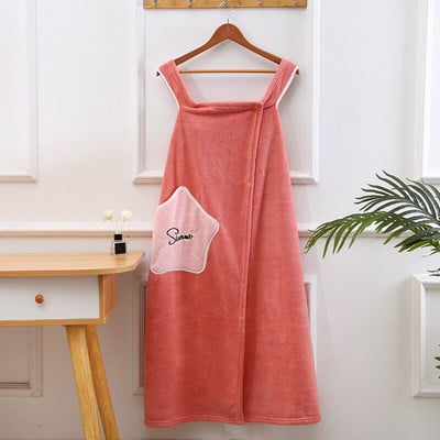 Vasarinis dėvimas vonios rankšluostis Itin plono pluošto rankšluosčiai Minkštas sugeriantis prašmatnus rankšluostis rudeniniam viešbučiui Namai Vonios dovanos Moteriškas chalatas