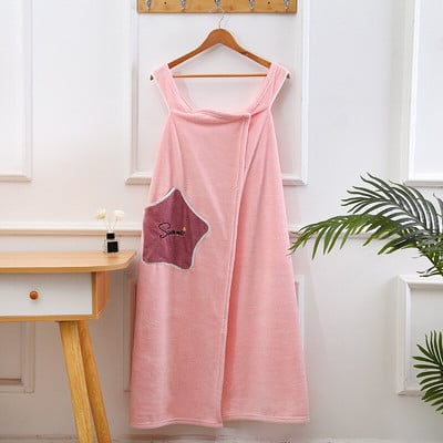 Vasarinis dėvimas vonios rankšluostis Itin plono pluošto rankšluosčiai Minkštas sugeriantis prašmatnus rankšluostis rudeniniam viešbučiui Namai Vonios dovanos Moteriškas chalatas