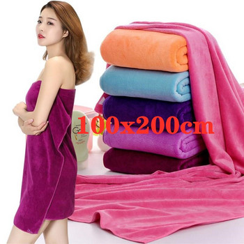 100x200cmOve кърпа луксозна супер абсорбираща и бързосъхнеща супер голяма кърпа за баня-супер мека хотелска кърпа за носене кърпа за баня