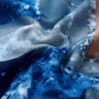 Плажна кърпа Almond Blossom от Van Gogh Бързосъхнеща кърпа за кърпа Морска възглавница Хавлиена кърпа Комплект за баня от руно Хавлиена кърпа за ръце