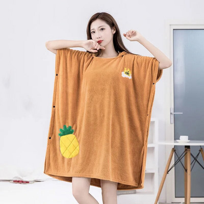 Molett hordható nagy fürdőlepedő nőknek Köpeny kapucnis fürdőköpeny Miraculous mikroszálas gyorsan száradó hajsapka puha strandtörölközők