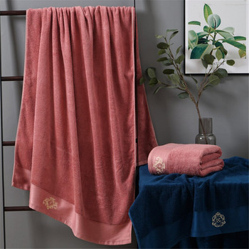 Cusack Деца Мъже Жени Мека кърпа за баня от бамбукови влакна XL 90*180 Високо качество 4 цвята