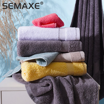 Πετσέτα μπάνιου πολυτελείας SEMAXE 100% βαμβακερή, υψηλής απορροφητικότητας, υψηλής ποιότητας ξενοδοχείο και σπα, απαλή και χοντρή, κατάλληλη για παραλία μπάνιου (