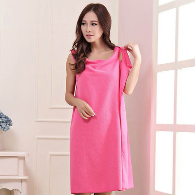 Ručnici za tuširanje Ženski čarobni ručnici za kupanje od mikrovlakana Obični ručnik Skirt DressToalla Serviette De Plage 6 boja