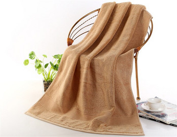 100% египетски памук 600 г. Висококачествена кърпа за баня 5-звезден хотел Дебела плажна кърпа По-мека 32s кърпа за баня