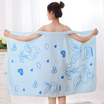 Wonderlife Γυναικείες Πετσέτες μπάνιου Quick Dry Magic Μπουρνούζια Σπα Ρούχα πλύσης Σέξι που φοριούνται Πετσέτες παραλίας από μικροΐνες Πετσέτες μπάνιου