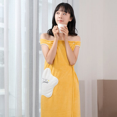 110X135 cm Moterys gali dėvėti seksualius vonios rankšluosčius. Mikropluošto chalatai dušui ir rankšluosčiai su užsegimais