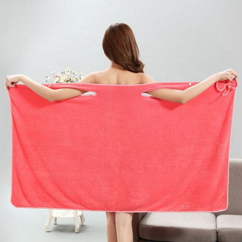 Хавлии за баня Модни дамски момичета за носене Бързосъхнеща магическа кърпа за баня Плажна пола Халат за баня Спално облекло Шаферски халати 2021
