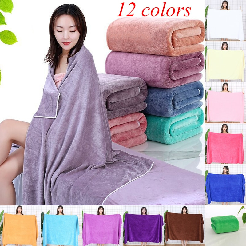 Prosop de lux, cu uscare rapidă, super absorbant, moale, prosop de baie cearșaf de pat, masaj pentru hotel, salon de înfrumusețare, prosop mare de baie aburind