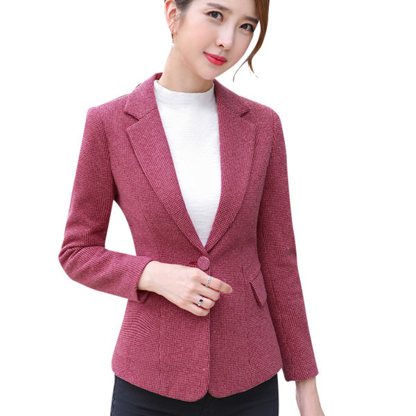 Geaca eleganta de dama cu guler clasic